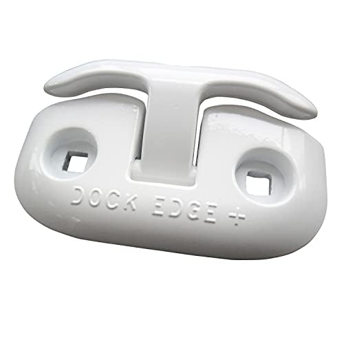 Dock Edge + Almag 35 Flip-Up Dock Cleat, 6-Inch, White