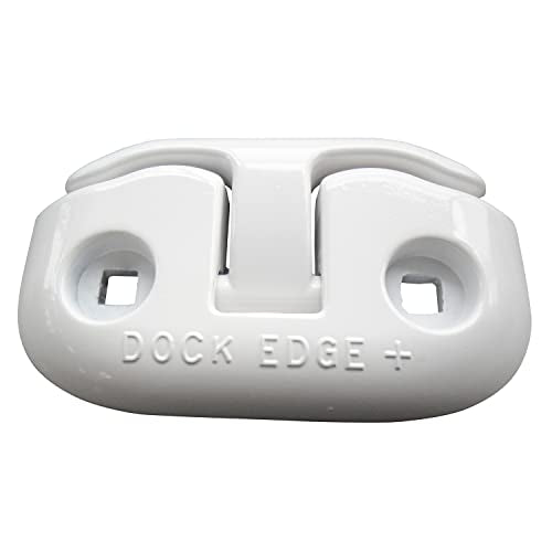 Dock Edge + Almag 35 Flip-Up Dock Cleat, 6-Inch, White