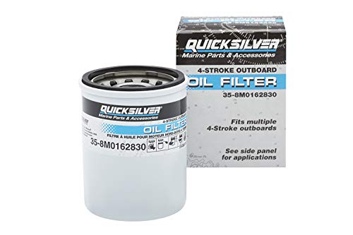 Quicksilver 8M0162830 Oil Filter for Mercury and Mariner 4-Stroke Outboards 25-115 Hp