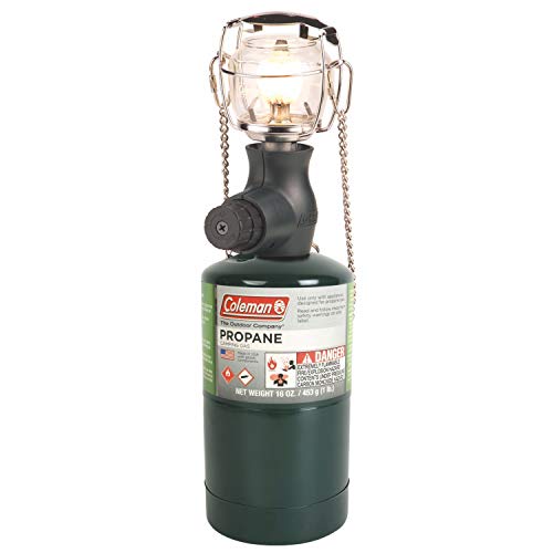 Coleman Gas Lantern | 300 Lumens Compact 1 Mantle Propane Lantern