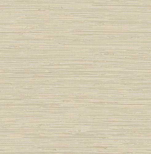 NuWallpaper NU2276 Tibetan Grass Cloth Peel and Stick Wallpaper
