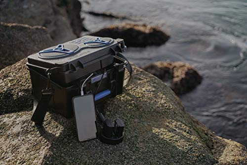 ECOXGEAR: EcoJourney Bluetooth Speaker with Dry Storage 50+ Hours of Playtime 100% Waterproof IP67 Rugged and Loud
